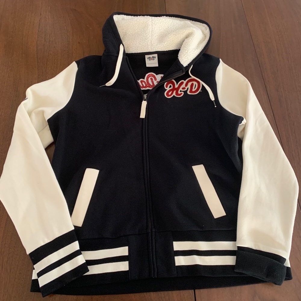 Harley Davidson fleece zip up